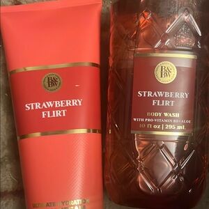 Red Body Wash Bath & Body Collection